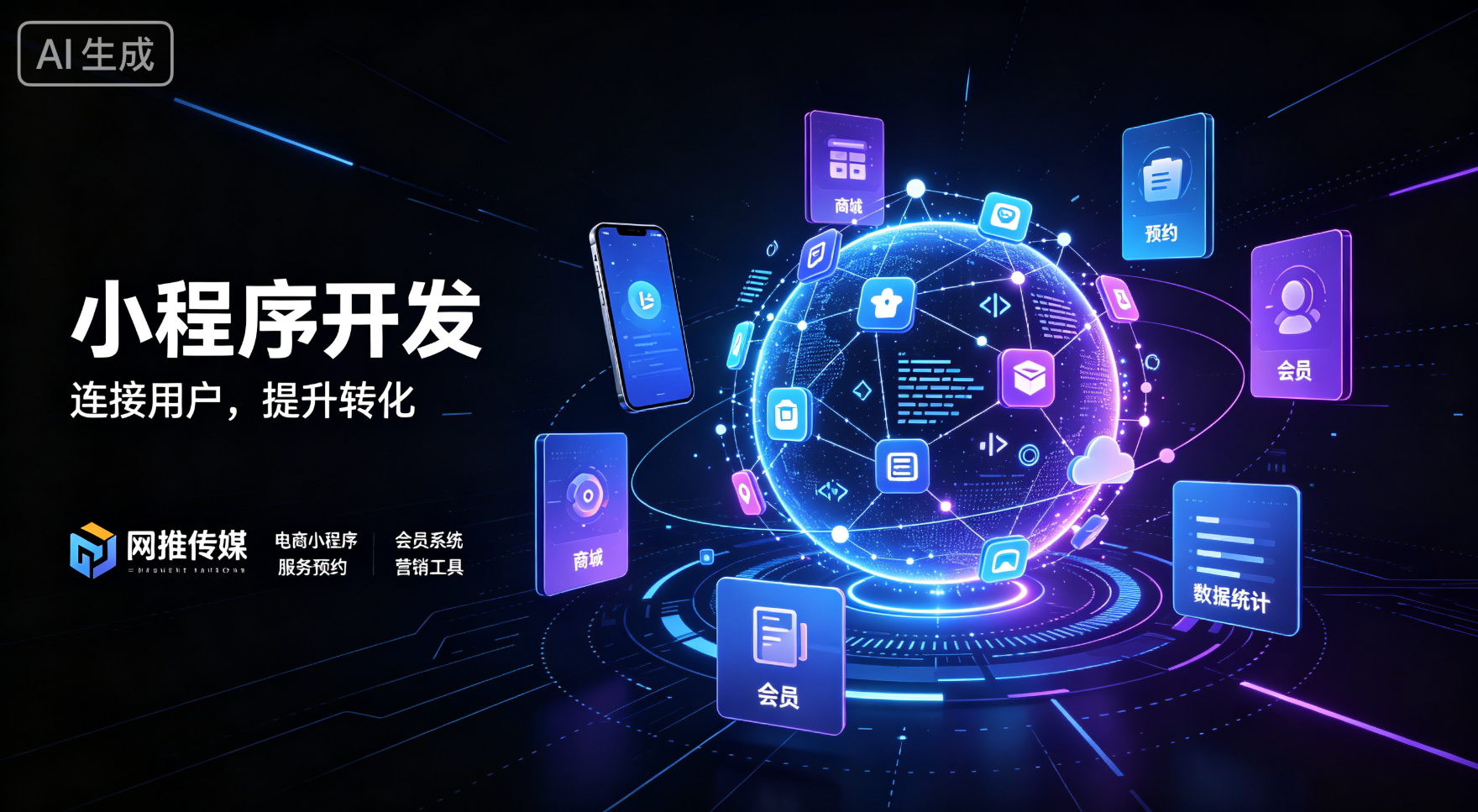 小程序开发项目展示 - 多功能小程序界面设计